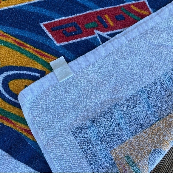 Vintage Los Angeles Dodgers LA MLB Promotional Beach Towel Viva Los Dodgers - Picture 5 of 10